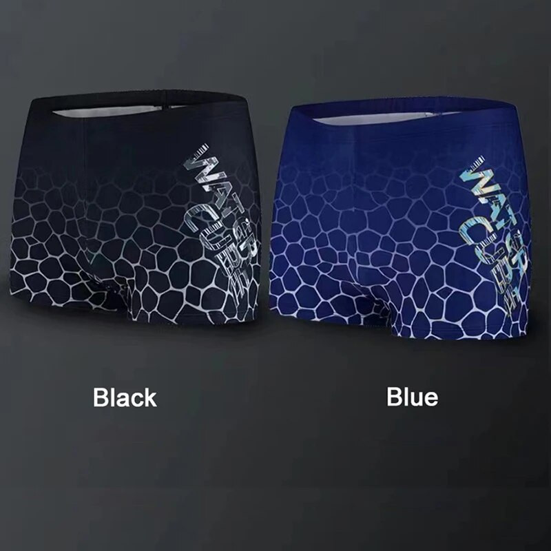 Liela izmēra vīriešu peldkostīmi pusaudžu peldšorti Piejūras pludmales apģērbi Spa karstavota sērfošanas peldkostīmi bokseris