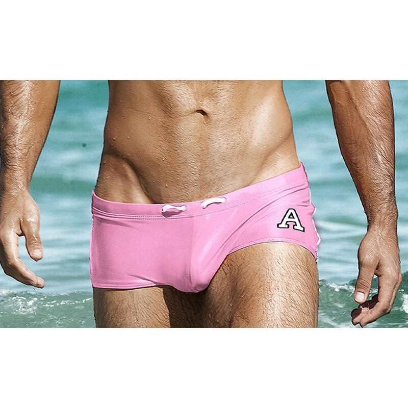 Muške modne kratke hlače Muške kratke hlače za plivanje Kupaći kostimi Jednobojne brze sušeće kratke hlače za surfanje seksi kupaći kostim Hlače za plažu Shortboard kupaće gaće