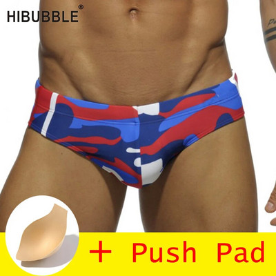HIBUBBLE Hot Sale Novi kupaći kostimi Muške kratke hlače za plažu s niskim strukom kupaći kostimi Seksi gaćice za surfanje Vodootporne muške kupaće gaće