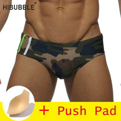 HIBUBBLE Hot Sale Novi kupaći kostimi Muške kratke hlače za plažu s niskim strukom kupaći kostimi Seksi gaćice za surfanje Vodootporne muške kupaće gaće