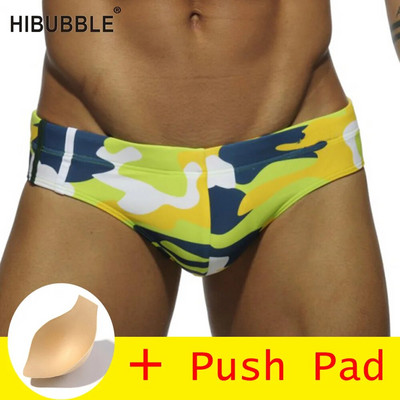 HIBUBBLE Hot Sale Novi kupaći kostimi Muške kratke hlače za plažu s niskim strukom kupaći kostimi Seksi gaćice za surfanje Vodootporne muške kupaće gaće
