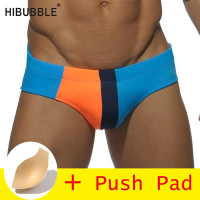 HIBUBBLE Hot Sale Novi kupaći kostimi Muške kratke hlače za plažu s niskim strukom kupaći kostimi Seksi gaćice za surfanje Vodootporne muške kupaće gaće