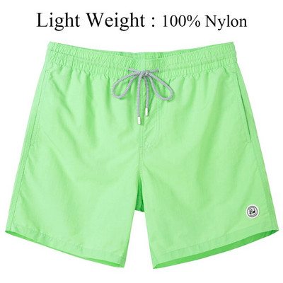 SURFCUZ Muške kratke hlače za kupanje s mrežastom podstavom Brzosušeće kratke hlače za plažu za muškarce Kupaći kostimi Kupaći kostimi Muške čvrste kupaće gaće