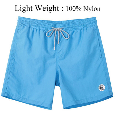 SURFCUZ Muške kratke hlače za kupanje s mrežastom podstavom Brzosušeće kratke hlače za plažu za muškarce Kupaći kostimi Kupaći kostimi Muške čvrste kupaće gaće