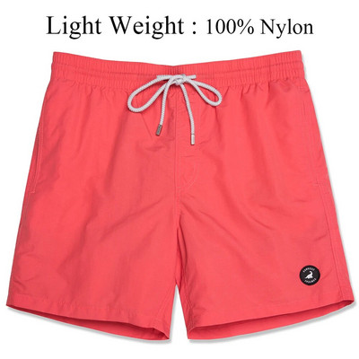 SURFCUZ Muške kratke hlače za kupanje s mrežastom podstavom Brzosušeće kratke hlače za plažu za muškarce Kupaći kostimi Kupaći kostimi Muške čvrste kupaće gaće