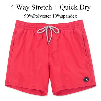 SURFCUZ Muške kratke hlače za kupanje s mrežastom podstavom Brzosušeće kratke hlače za plažu za muškarce Kupaći kostimi Kupaći kostimi Muške čvrste kupaće gaće