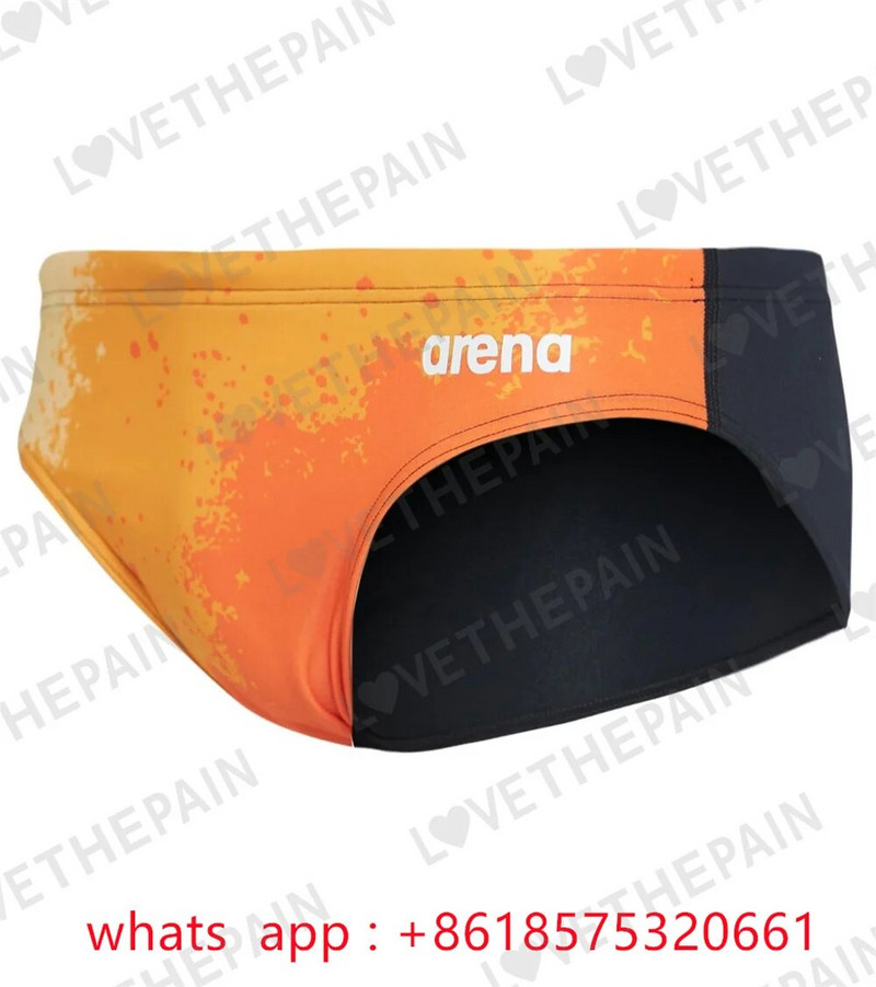 Vīriešu Spraypaint Maxlife Brief Peldkostīms Konkursa Trīsstūris Peldkostīms Pludmales Šorti Peldbikses Peldbikses Jammer Peldkostīms