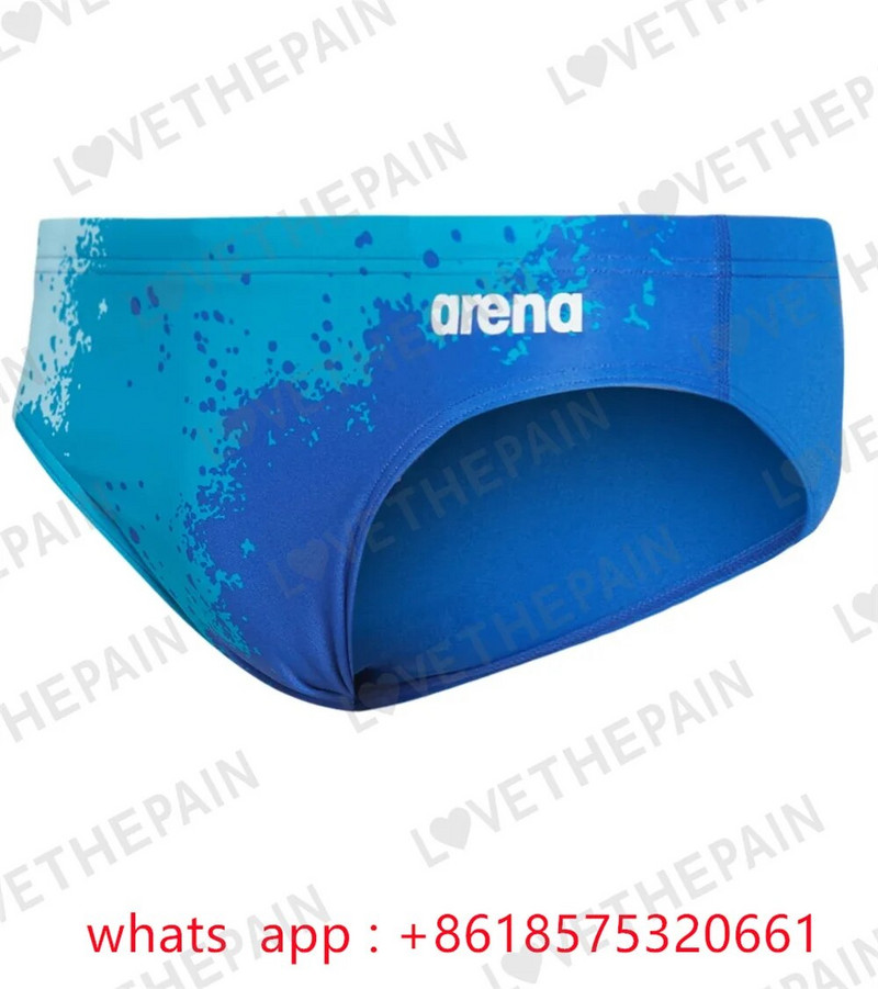 Vīriešu Spraypaint Maxlife Brief Peldkostīms Konkursa Trīsstūris Peldkostīms Pludmales Šorti Peldbikses Peldbikses Jammer Peldkostīms