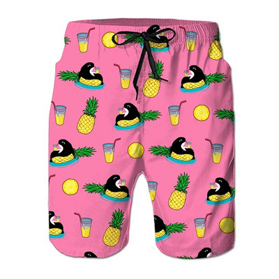 Kratke hlače za plažu Kupaći kostim Tropsko ljeto 2023. Ležerne muške kupaće hlače 3D Print Board Shorts Cool Ice Shorts ropa hombre hlače