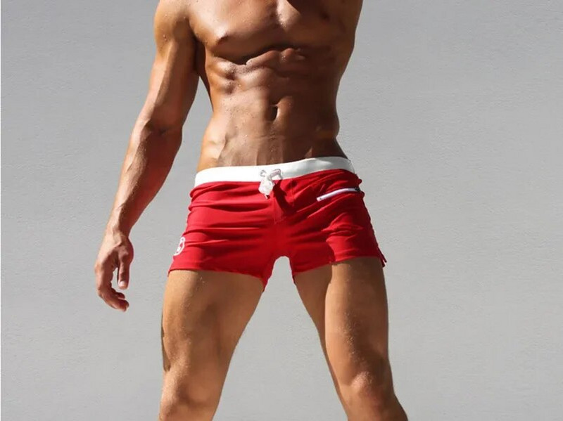 Seksi kupaći kostim, muški kupaći kostim, kratke hlače za plažu