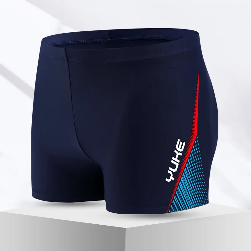 YUKE vasaras ātri žūstoši peldšorti, čemodāni Vīriešu treniņu peldkostīms pludmales peldkostīms zēnu peldkostīmi lielizmēra XXXXL 2023. gads.