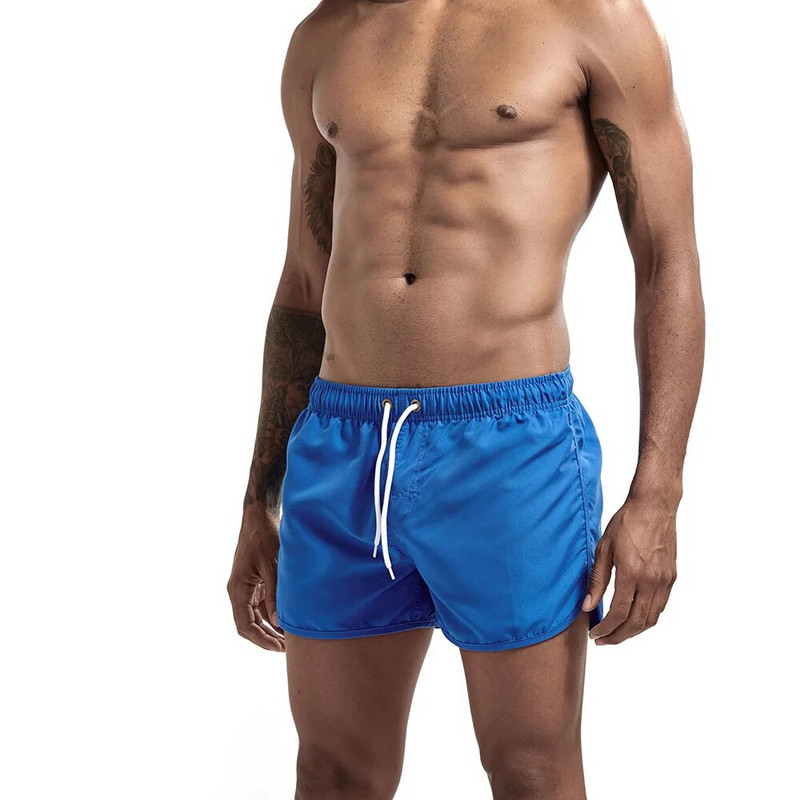 Fürdőruha Férfi úszónadrágok Férfi úszónadrágok Maillot De Bain Homme fürdőruha Bermuda Surf Beach Wear Férfi rövidnadrág M-XXL