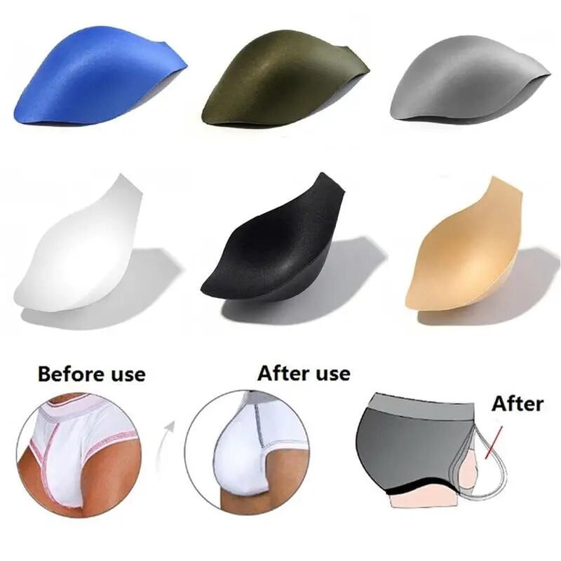 1 tk ujumistrikoo Protecivce kotipadjake eesmine kaitse ujumiseks Kaitsev käsn Meeste aluspüksid meeste aluspesu padi