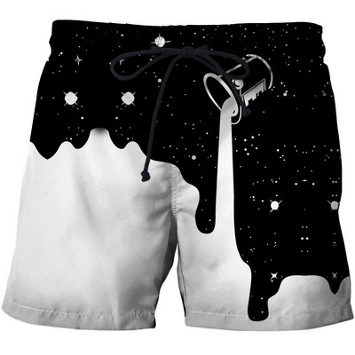 Férfi/női horgászat Beach shorts HD trópusi halak 3D nyomtatott úszósport nadrág szörf rövidnadrág férfi edzőterem szörfdeszka fürdőruha