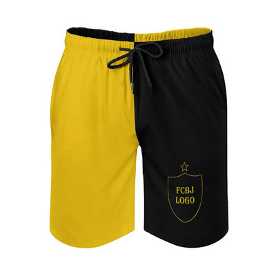 Israel FCBJ Jerusalem Vyriški šortai plaukimo bagažinės paplūdimio kelnaitės Greitai džiūstantys šortai raišteliu elastiniu juosmeniu su kišenėmis