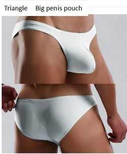 WG52 2022 jauni seksīgi, balti, pieguļoši zema jostasvietas vīriešu peldkostīmi puspaka gurnu bikini, karsti  vīriešu siksnu peldkostīmi peldbiksītes