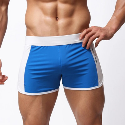 Brave Person Muške sportske kratke hlače za kupanje za plažu Najlonske elastične tanke hlače za trčanje Trenirke za fitness Kratke hlače za kućnu teretanu Muške kratke hlače za dasku
