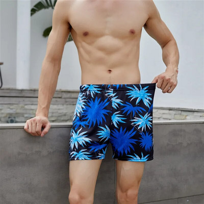 Dideli šortai Paplūdimio kelnės suaugusiems Maudymosi kelnaitės Vyriškos skaitmeninės spausdintos maudymosi lagaminai Didelis plokščias kampas, kad būtų išvengta gėdos