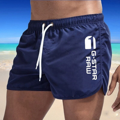 Muške kratke hlače za plažu, kratke hlače za trčanje u teretani, modne brzosušeće hlače za plivanje, kratke hlače za ležerno kretanje, surfanje