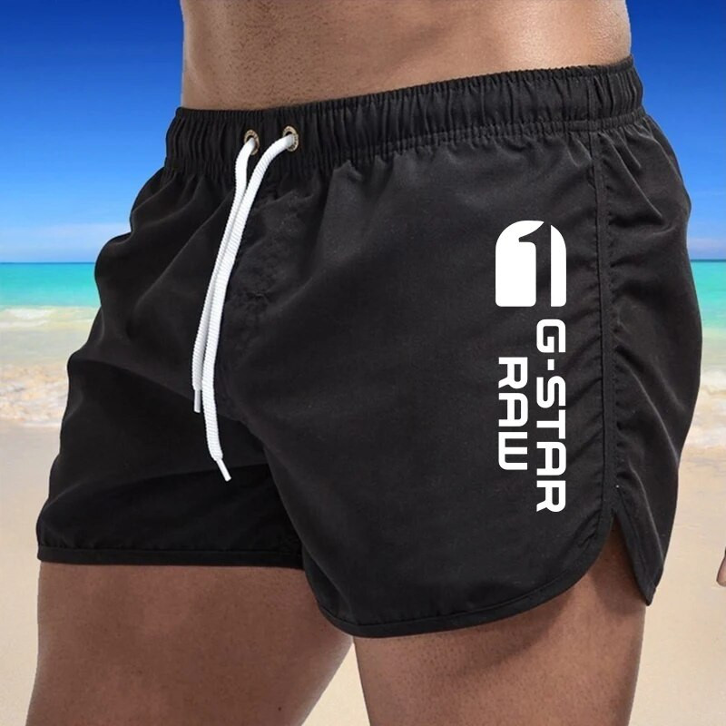 Muške kratke hlače za plažu, kratke hlače za trčanje u teretani, modne brzosušeće hlače za plivanje, kratke hlače za ležerno kretanje, surfanje