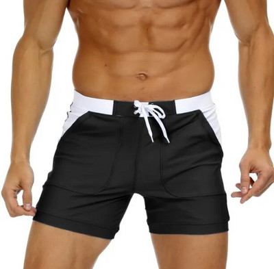 2023 Nove kupaće gaće za muškarce Vrući kupaći kostim Muški kupaći kostimi Gaćice Odjeća za plažu Kratke hlače Homens Maillot De Bain Homme crno zelena