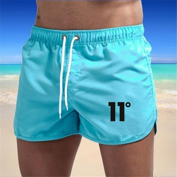 Нови летни плажни бард къси панталони Бански гащи Мъже за момчета Бански шорти Плажно бягане Секси бански костюми Волейбол Мъжко бельо