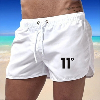 Нови летни плажни бард къси панталони Бански гащи Мъже за момчета Бански шорти Плажно бягане Секси бански костюми Волейбол Мъжко бельо