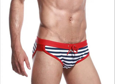 Aukštos kokybės maudymosi kostiumėliai Vyriški maudymosi kelnaitės ir kelnaitės Seksualūs žemo juosmens vyriški maudymosi kostiumėliai paplūdimio maudymosi kostiumėlis bokseriai