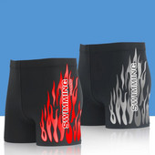 Vīriešu elastīgie peldbikses Peldkostīmi Pludmales Peldēšana Sporta Īsi Biksītes Sērfings Vasaras Peldkostīms Bokseršorti Peldkostīms