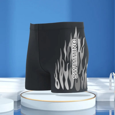 Vīriešu elastīgie peldbikses Peldkostīmi Pludmales Peldēšana Sporta Īsi Biksītes Sērfings Vasaras Peldkostīms Bokseršorti Peldkostīms