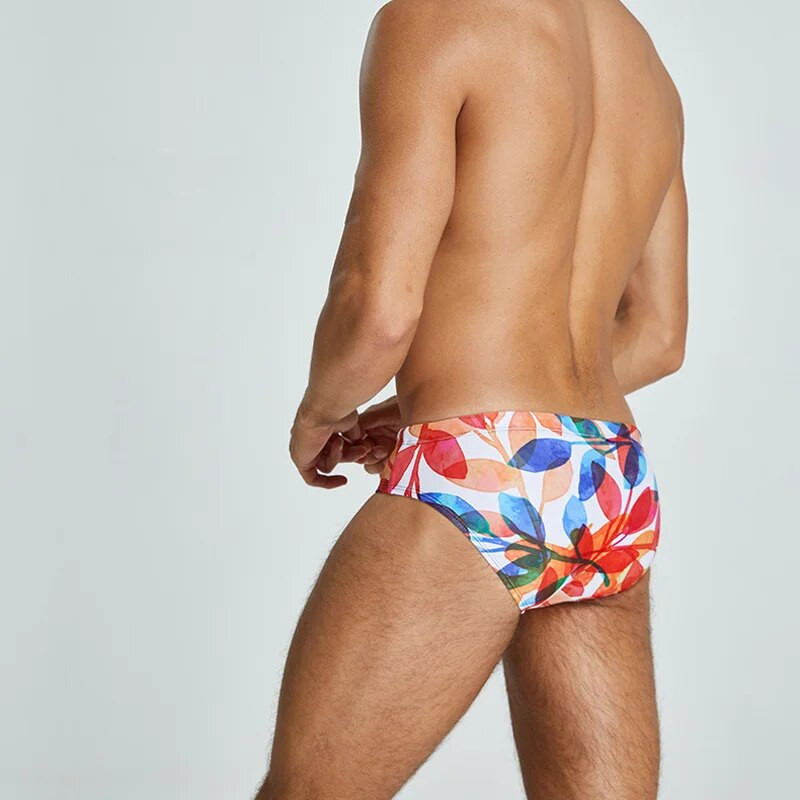 WY38 szexi alacsony derékú szűk férfi fürdőruha 2022 nyári férfi deszka úszás strand rövidnadrág szörf bikini férfi úszónadrág rövidnadrág fürdőruha