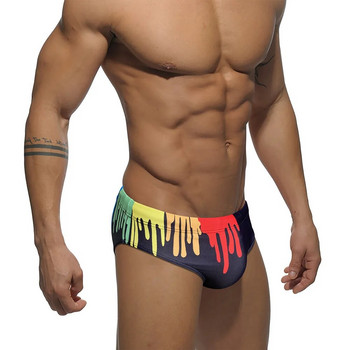 WY7 нови летни секси тесни мъжки бански костюми с ниска талия спортни плувни мъжки плажни шорти бикини за сърф бански бански костюми