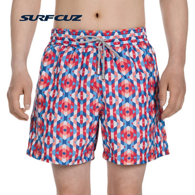 SURFCUZ Muški kupaći kostimi Brzo sušeće kupaće gaće Kratke hlače za plažu Plivačke hlače Kupaći kostimi Muške kratke hlače za trčanje Sportovi za surfanje