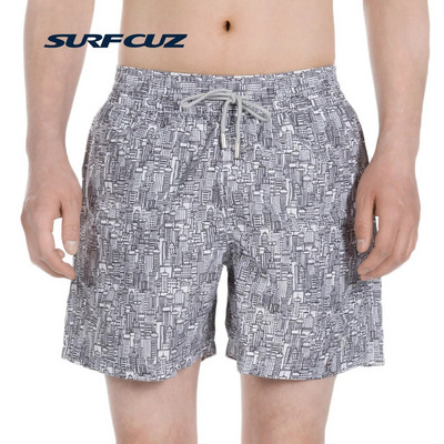 SURFCUZ Muški kupaći kostimi Brzo sušeće kupaće gaće Kratke hlače za plažu Plivačke hlače Kupaći kostimi Muške kratke hlače za trčanje Sportovi za surfanje
