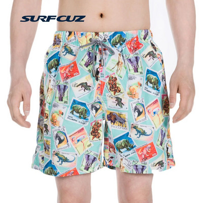 SURFCUZ Muški kupaći kostimi Brzo sušeće kupaće gaće Kratke hlače za plažu Plivačke hlače Kupaći kostimi Muške kratke hlače za trčanje Sportovi za surfanje