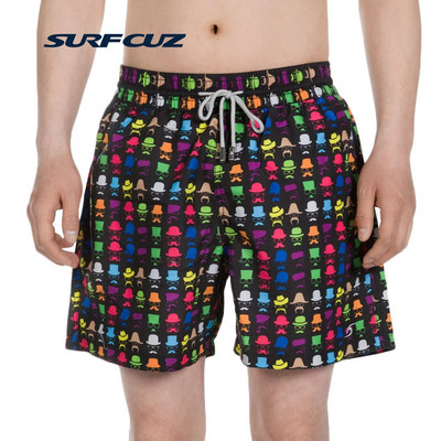 SURFCUZ Muški kupaći kostimi Brzo sušeće kupaće gaće Kratke hlače za plažu Plivačke hlače Kupaći kostimi Muške kratke hlače za trčanje Sportovi za surfanje