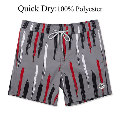 SURFCUZ vīriešu peldbikses vasaras pludmales dēļa šorti ar sieta oderi Quick Dry Dry vīriešu peldkostīmi sērfošanas peldšorti