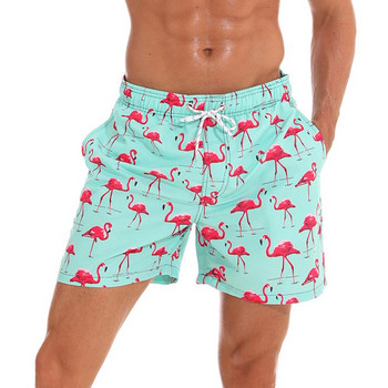 Маркови джобни бързосъхнещи плувни шорти за мъже Бански мъжки бански костюми Бански гащи Лятно плажно облекло за сърф