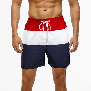 Маркови джобни бързосъхнещи плувни шорти за мъже Бански мъжки бански костюми Бански гащи Лятно плажно облекло за сърф