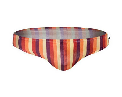 Seksualūs vyriški maudymosi kostiumėliai kelnaitės Trikampis maudymosi kostiumėlis žemu juosmeniu Šortai Maudymosi kelnaitės Dryžuotos maudymosi kelnės Madingi paplūdimio drabužiai Bokseriai 2020 m.