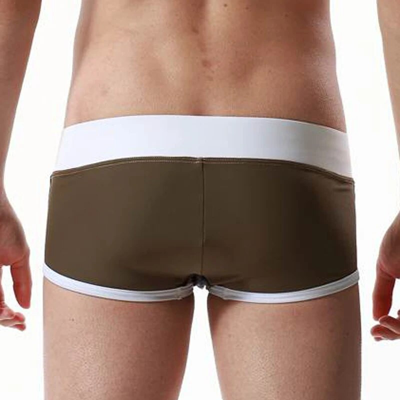 Vasaras peldkostīmi Vīriešu pludmales baseina peldbikses Tīkla neilona ātri žūstoši Mayo sērfošanas dēļu šorti Vīriešu sporta elpojoši peldkostīmi