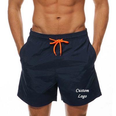 Individualus logotipas Vyriški vasariniai maudymosi kostiumai maudymosi šortai lagaminai paplūdimio lenta plaukimo šortai maudymosi kostiumėliai vyriški bėgimo sportiniai šortai banglenčių sportui