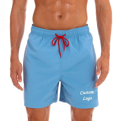 Individualus logotipas Vyriški vasariniai maudymosi kostiumai maudymosi šortai lagaminai paplūdimio lenta plaukimo šortai maudymosi kostiumėliai vyriški bėgimo sportiniai šortai banglenčių sportui