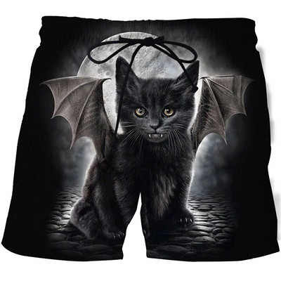2021. nove kratke hlače sa životinjama i mačkama, modni harajuku 3D print, muški kupaći kostim, ležerne kratke hlače, muške ženske kratke hlače za plažu, kratke hlače za kupanje