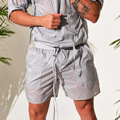 Nove muške prozračne kratke hlače za plažu Kupaći kostim Trup Muške prozirne kupaće gaće Kupaći kostim Udobni kupaći kostimi Muški kupaći kostim