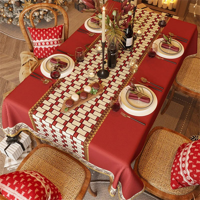 Mašna Snježna pahuljica Stolnjak Elk Djetelina s četiri lista Stolnjak Božićna zabava Stolnjak Završni stol Stolnjak Novogodišnji praznici