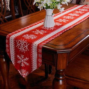Νέα Χριστουγεννιάτικη Διακόσμηση Τραπεζομάντιλο Nordic Elk Table Flag Σουπλά Ορθογώνιο τραπεζομάντιλο Ντουλάπα παπουτσιών Flag Ξενοδοχείο Κρεβάτι Flag