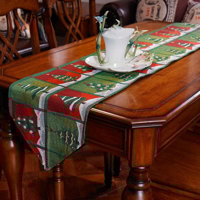 Nova božićna dekoracija Nordijski los stolnjak Stolna zastavica Podmetač Pravokutni stolnjak Ormarić za cipele Zastavica Hotelska zastavica