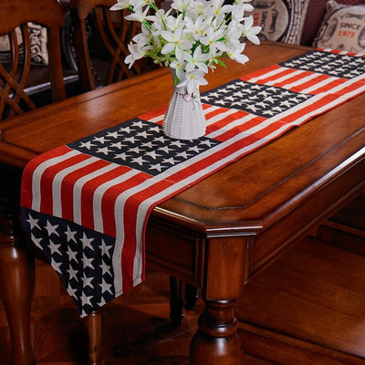 Nova božićna dekoracija Nordijski los stolnjak Stolna zastavica Podmetač Pravokutni stolnjak Ormarić za cipele Zastavica Hotelska zastavica