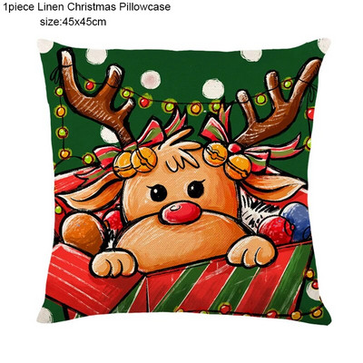 Navidad 2022. Božićni ukras za dom Božićno posuđe Jastučnica Nova godina 2023. Dekoracija za zabavu Noel Božićni vrtni ukrasi